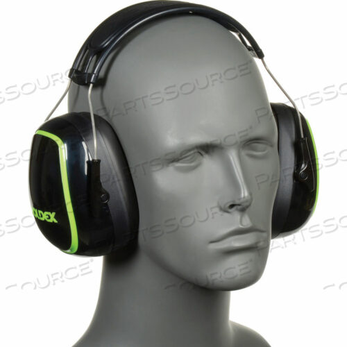 OEM#: 6130MX-6 PREMIUM HIGH ATTENUATION EARMUFF, NRR 30DB by Moldex