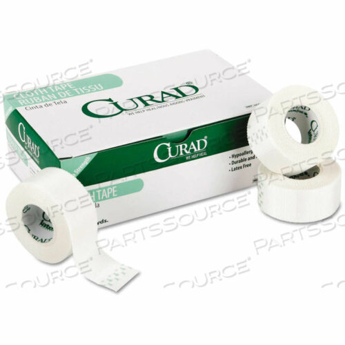 OEM#: MIINON270102ШЕЛКОВАЯ ЛЕНТА CURAD ДЛЯ ПЕРВОЙ ПОМОЩИ, 2 X 10 ЯРДОВ, БЕЛАЯ, 6 ШТ./УПАКОВКА от Medline Industries, Inc.