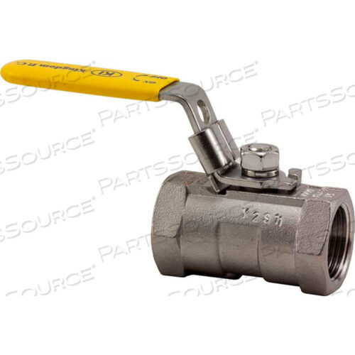 1-1/4 IN. T316 STAINLESS STEEL HEX BALL VALVE - 1 PIECE - 1000 PSI