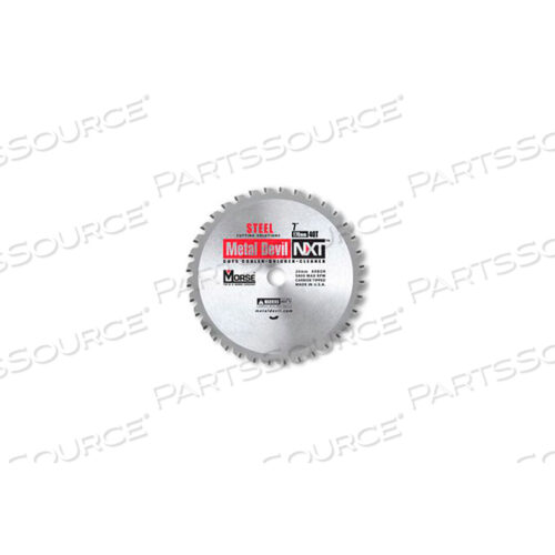 CIRCULAR SAW BLADE - 6-1/4 - 54 TPI - 5/8 ARBOR - USA - METAL DEVIL NXT