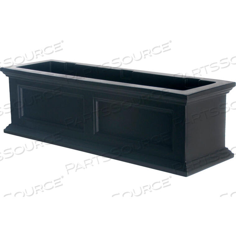 OEM#: 5822-BFAIRFIELD 3-ФУТОВЫЙ ЯЩИК ДЛЯ РАСТЕНИЙ НА ОКНЕ, ЧЕРНЫЙ от Mayne Mail Post Inc.