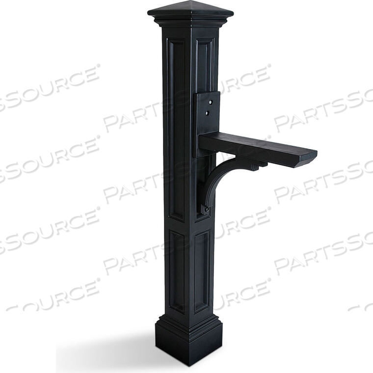 OEM#: 5857-BCHARLESTON MAILBOX POST - 58H BLACK от Mayne Mail Post Inc
