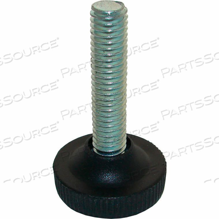 МЕТРИЧЕСКОЕ ФИКСИРОВАННОЕ ОСНОВАНИЕ ДЛЯ ВЫРАВНИВАНИЯ - СТАЛЬНОЙ БОЛТ, НЕЙЛОНОВАЯ ПРОКЛАДКА - БОЛТ M8 X 20 ММ - ДИАМЕТР 32 ММ - ЛЕГКАЯ НАГРУЗКА