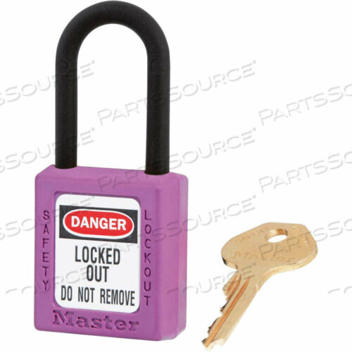 OEM#: 406KAS6PRPДИЭЛЕКТРИЧЕСКИЙ НАВЕСНОЙ ЗАМОК ZENEX, ФИОЛЕТОВЫЙ, 6/КОМПЛЕКТ от Master Lock
