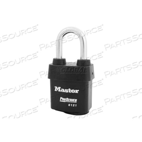 OEM#: 6121MKLFHIGH SECURITY WEATHER RESISTANT COVERED PADLOCKS W/ MASTER KEY SYSTEM by Master Lock