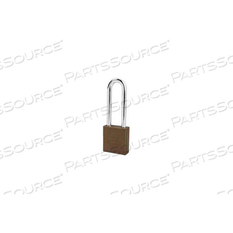 OEM#: A1207BRИМЕНЕРИКАНСКИЙ ЗАМОК №. НАВЕСНОЙ ЗАМОК ИЗ ЦЕЛЬНОГО АЛЮМИНИЯ ПРЯМОУГОЛЬНЫЙ - КОРИЧНЕВЫЙ от Master Lock