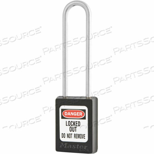 OEM#: S33LTBLKTТЕРМОПЛАСТИЧЕСКИЙ НАВЕСНОЙ ЗАМОК ZENEX SNAP LOCK, 1-3/8W X 3H, ЧЕРНЫЙ от Master Lock