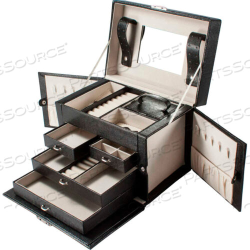 ШКАФ ДЛЯ ЮВЕЛИРНЫХ ИЗДЕЛИЙ CHÎ˜RI BLISS JC-200, АЛЮМИНИЙ, ЧЕРНЫЙ, 11 Д X 8 Ш X 9 В