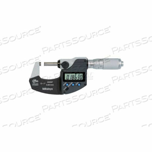OEM#: 293-348-30DIGIMATIC 0-1/25.4MM IP65 ЦИФРОВОЙ МИКРОМЕТР С ХРАПОВЫМ ФРИКЦИОННЫМ НАПОРОМ от Mitutoyo