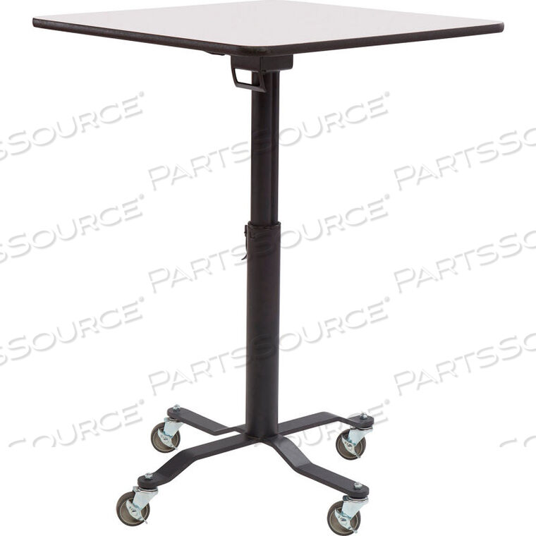 OEM#: PCT330MDPEWBCAFE TIME II TABLE - 30W X 30-42H - SQUARE - СТОЛЕШНИЦА ИЗ БЕЛОЙ ДОСК С МДФ-СЕРДЦЕМ от National Public Seating