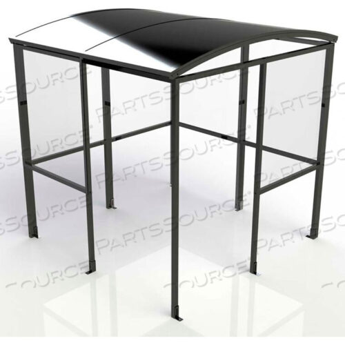 OEM#: SR1561-BLK4-СТОРОННЯЯ КУРИНАЯ КАМЕРА - ПОЛОВИННЫЕ БОКОВЫЕ ПАНЕЛИ - АЛЮМИНИЕВАЯ КРЫША 7Ш X 7Г X 711В от No Butts Bin Co.