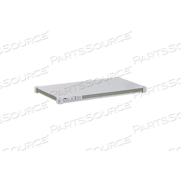 OEM#: 2042SBAАЛЮМИНИЕВАЯ РЕГУЛИРУЕМАЯ ПОЛКА ИЗ ЦЕЛЬНОГО СТЕКЛА, 20 Ш x 42 Л от New Age Industries