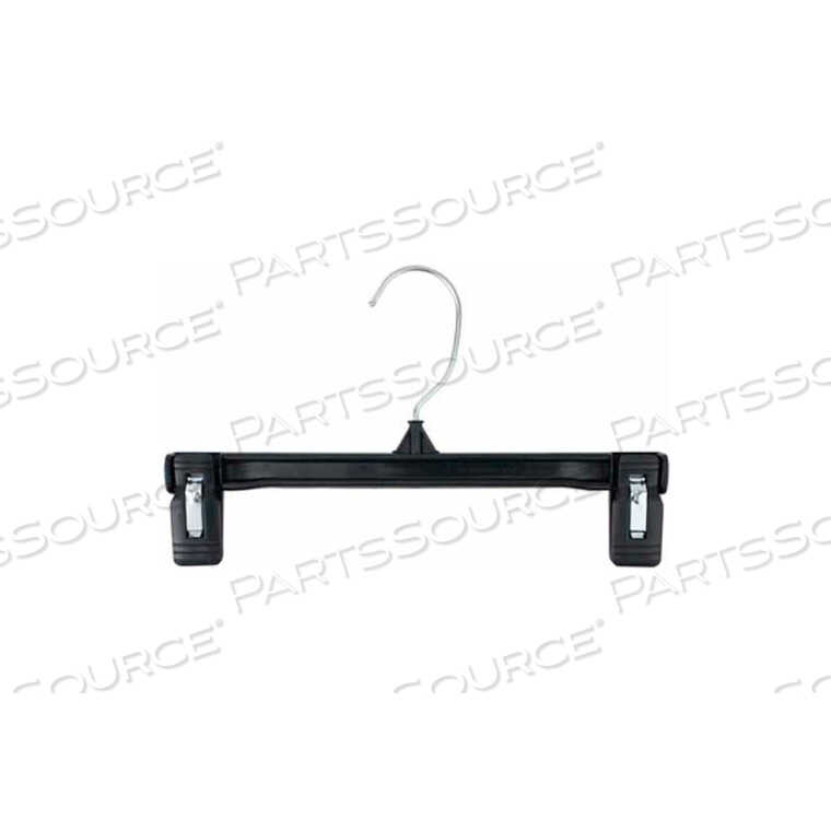 OEM#: 6212BNAHANCO ЮБКА/ВЕШАЛКА-ЗАЩЕЛКА С МЯГКИМ НАКЛАДКОЙ, 12 Л, ПЛАСТИКОВЫЙ-BK, КОЛ-ВО В УПАКОВКЕ 200 шт. от National Hanger Company Inc.