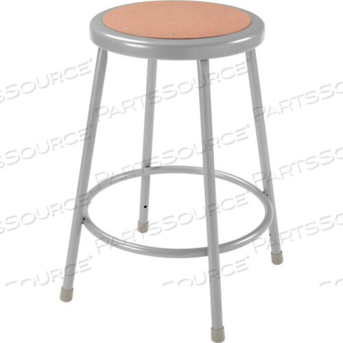 OEM#: INT-6224/2INTERION 24H СТАЛЬНОЙ РАБОЧИЙ ТАБУРЕТ С СИДЕНЬЕМ ИЗ ДВП - БЕЗ СПИНКИ - СЕРЫЙ - УПАКОВКА ИЗ 2 ШТ. от National Public Seating
