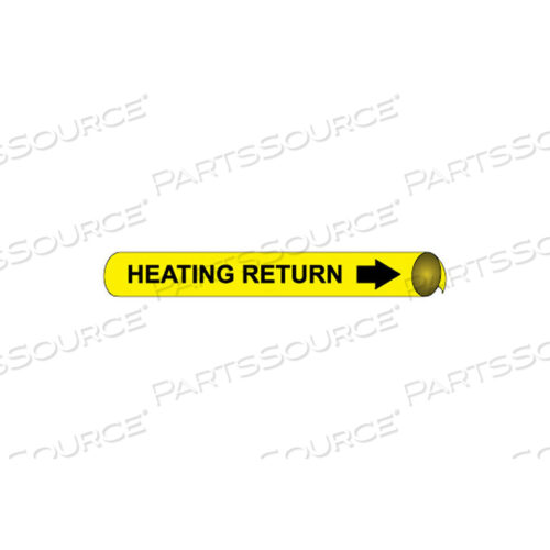 ПРЕДВАРИТЕЛЬНО СВИТОЙ И ПРИКРЕПЛЯЕМЫЙ МАРКЕР ТРУБЫ - ОБРАТНЫЙ ОТОПИТЕЛЬ