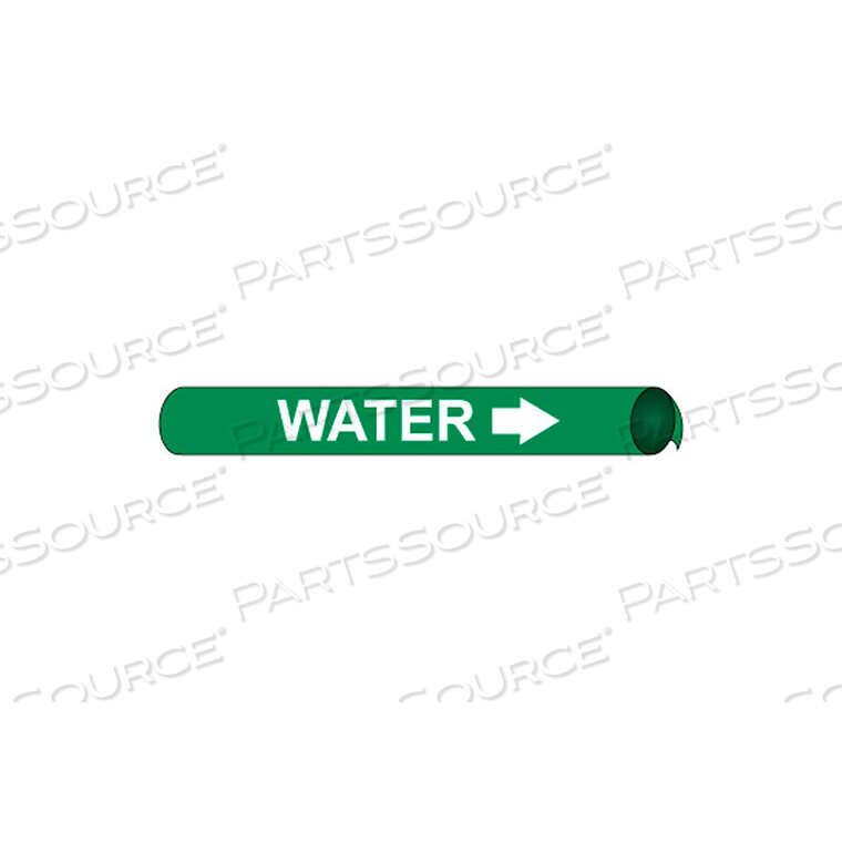 OEM#: D4113ПРЕДВАРИТЕЛЬНО НАМОТАННЫЙ И ПРИКРЕПЛЯЕМЫЙ МАРКЕР ТРУБ - ВОДА от National Marker Company