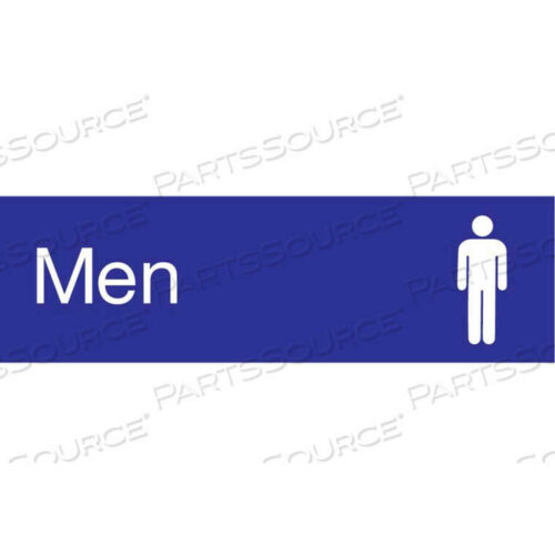 OEM#: EN14BLENГРАВИРОВАННЫЙ ЗНАК - МУЖСКОЙ - СИНИЙ от National Marker Company