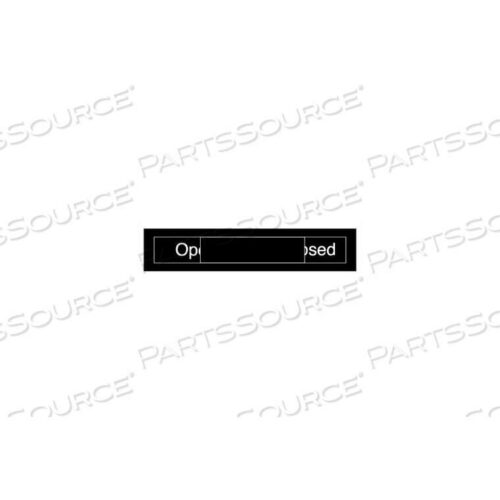 OEM#: EN305BNВыгравированный знак присутствия - ОТКРЫТО ЗАКРЫТО - КОРИЧНЕВЫЙ от National Marker Company