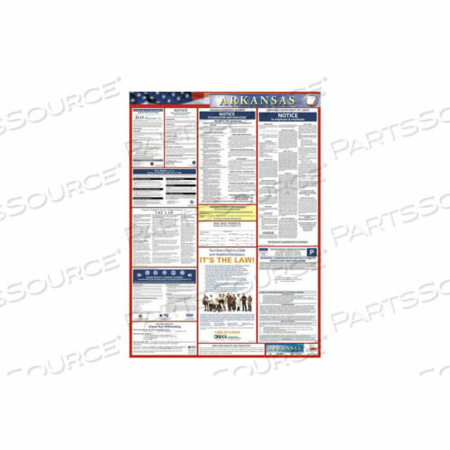 OEM#: LLP-ARLABOR LAW ПЛАКАТ - АРКАНЗАС от National Marker Company