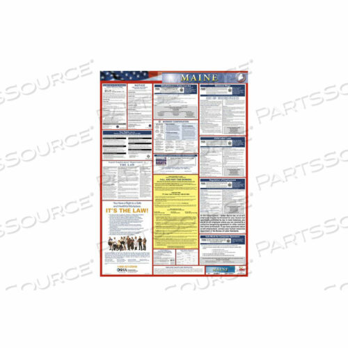 OEM#: LLP-MELABOR LAW ПЛАКАТ - МЭЙН от National Marker Company