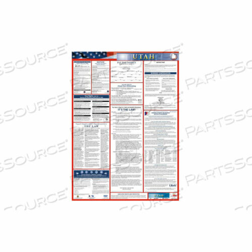 OEM#: LLP-UTLABOR LAW ПЛАКАТ - ЮТА от National Marker Company