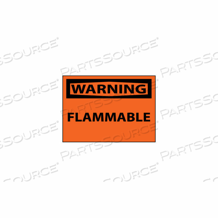 OEM#: W448APЭТИКЕТКИ ДЛЯ МАШИНЫ - ПРЕДУПРЕЖДЕНИЕ ОГНЕОПАСНО от National Marker Company