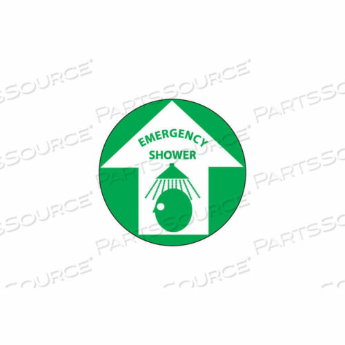 OEM#: WFS8ЗНАК «ХОДИТЬ ПО ПОЛУ» — АВАРИЙНЫЙ ДУШ от National Marker Company