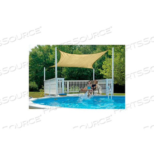 OEM#: 25732КОЗЫРЕК ОТ СОЛНЦА SHADELOGIC SAIL SQUARE 16 ФУТОВ X 16 ФУТОВ SAND от Shelterlogic