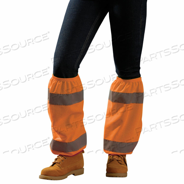 OEM#: LUX-SG-OLUX-SG -O VALUE СВЕТООТРАЖАТЕЛИ ДЛЯ НОГ HI-VIZ ORANGE от Occunomix
