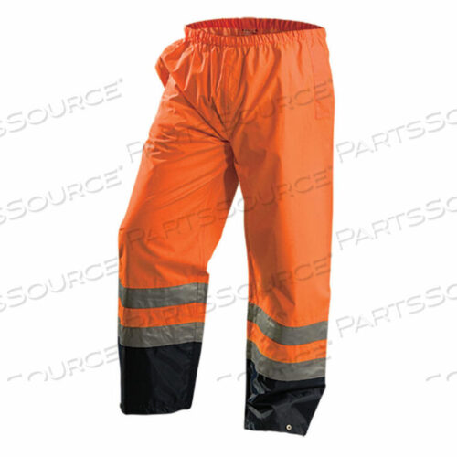 OEM#: LUX-TENR-OSPREMIUM BREATHABLE PANTS, CLASS E, WATERPROOF, HI-VIS ORANGE, S от Occunomix
