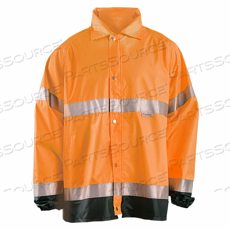 OEM#: LUX-TJR-OMBREATHABLE ПУХОВИК ОТ НЕПОГОДЫ, КЛАСС 3, СВЕТЯЩИЙСЯ ОРАНЖЕВЫЙ, M от Occunomix