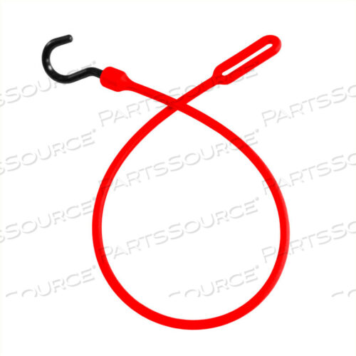 ЭЛАСТИЧНЫЙ ШНУР BETTER BUNGEE 30 ПЕТЕЛЬ С НЕЙЛОНОВЫМ КОНЦОМ - КРАСНЫЙ