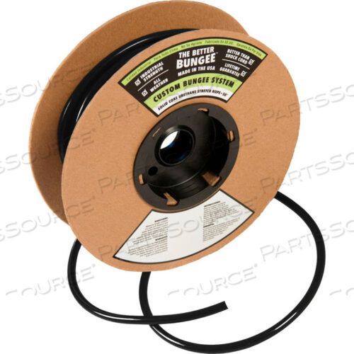 ЛУЧШИЙ КАНАТ ДЛЯ БАНДЖИ 50 ФУТОВ - ТОЛЩИНА 1/4 - ЧЕРНЫЙ