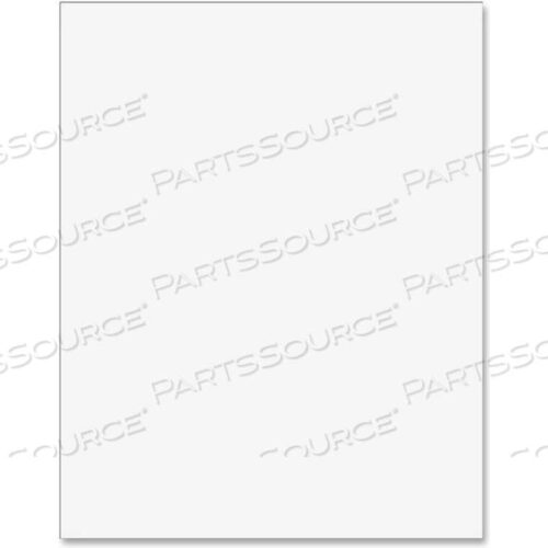 OEM#: 5460614 PT RAILROAD POSTER BOARD, 28W X 22H, WHITE, 100/CARTON by Pacon
