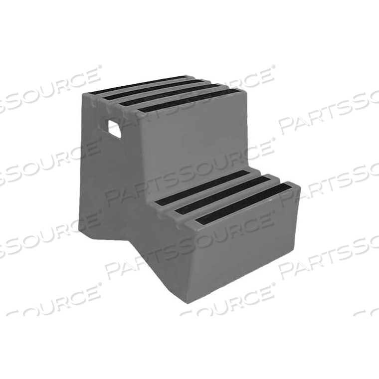 OEM#: ST-2 GY2 STEP ПЛАСТИКОВАЯ ПОДСТАВКА ДЛЯ СТУПЕНИ - СЕРАЯ 21Ш x 24-1/2Г x 19-1/2В от US Roto Molding