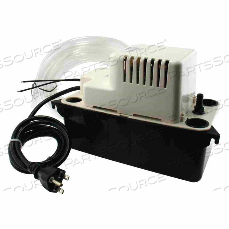 OEM#: 554461НАСОС ДЛЯ ОТКАЧКИ КОНДЕНСАТА VCMA-20ULST, АВТОМАТИЧЕСКИЙ, 230 В, 80 ГАЛЛОНОВ В ЧАСТИ PH НА ВЫСОТЕ 1, 20 ОТ Little Giant