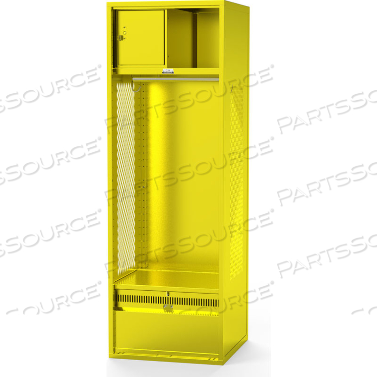 OEM#: SW181872DDNBF-722FULLY FRAMED STADIUM LOCKER W/SECURITY BX, FOOTLOCKER, VENTED, 18X18X72, RD, ALL-WELDED by Penco Products