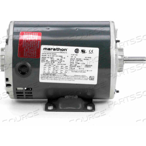 OEM#: G044ОБЩИЙ ТРЕХФАЗНЫЙ ДВИГАТЕЛЬ ODP, 1/4 л.с., 1725 об./мин., 230/460 В, ODP от Marathon Motors