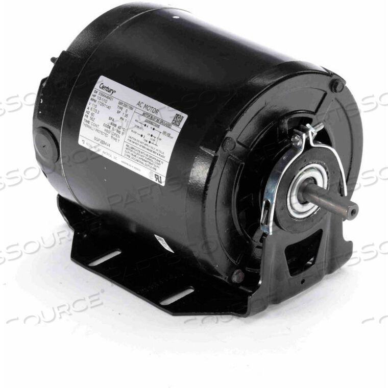 OEM#: SGF2034V4BELT DRIVE MOTOR, 1/3 HP, 1725 RPM, 115V, OAO by Regal Beloit America, Inc. (Century Electric Motors)