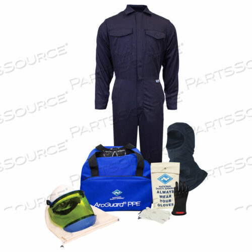 ARCGUARD 12 CAL ULTRASOFT ARC FLASH KIT, FR КОМБИНЕЗОН И ПОДШЛЕМНИК, XL, SZ 10