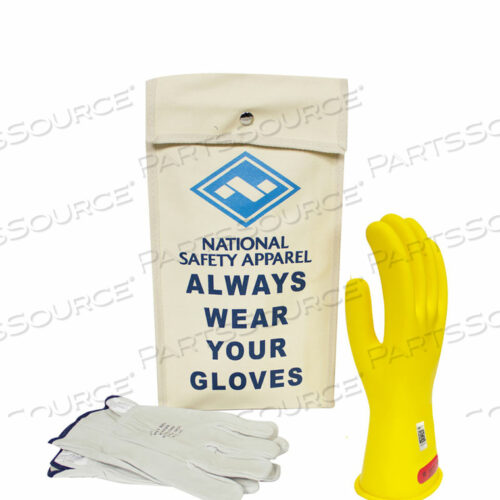 ARCGUARD КЛАСС 0 КОМПЛЕКТ ПЕРЧАТОК ARCGUARD REZIN VOLTAGE, ЖЕЛТЫЙ, РАЗМЕР 9