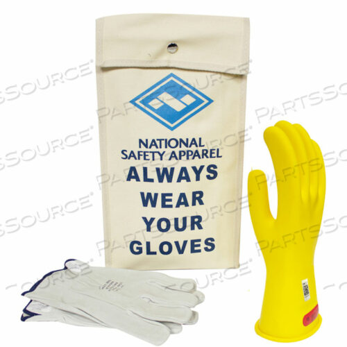 ARCGUARD КЛАСС 0 КОМПЛЕКТ ПЕРЧАТОК ARCGUARD REZIN VOLTAGE, ЖЕЛТЫЙ, РАЗМЕР 11