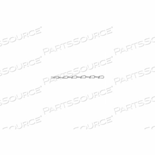 #4 ДВУХПЕТЛЕВАЯ ЦЕПЬ - 100 ФУТОВ/КОРОБКА - ОЦИНКОВАННАЯ