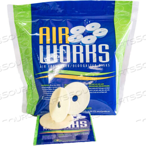 OEM#: GWAWSFC-300AIR WORKS DISCS, FRESH & CLEAN, 300 DISCS от Poly Portables LLC