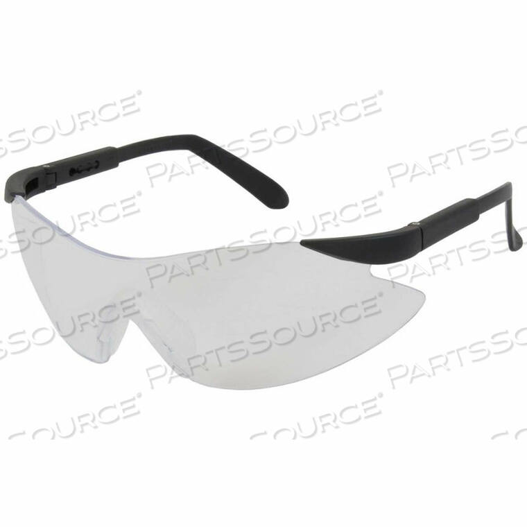 OEM#: 250-92-0000Защитные очки BOUTON OPTICAL WILCO без оправы, прозрачные линзы, устойчивые к царапинам, черная оправа от Protective Industrial Products