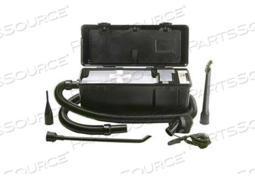 СЕРВИСНЫЙ ВАКУУМ, 120 В ПЕРЕМЕННОГО ТОКА, 6 А, 50/60 ГЦ, ЗВУК 74 ДБ, 7,8 ДЮЙМА X 9,3 ДЮЙМА X 17,8 ДЮЙМА, 11 ФУНТОВ, ЗАЩИТА ОТ ЭЛЕКТРОСТАТИЧЕСКОГО РАЗРЯДА