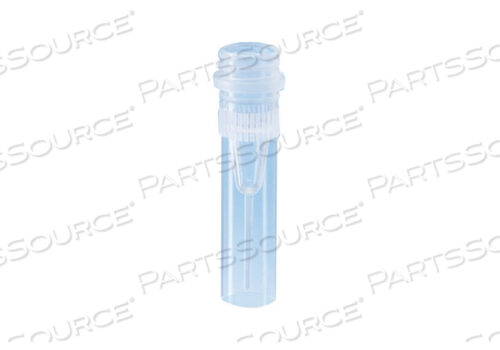 0,5 мл полипропиленовая коническая микропробирка с юбкой на основании - прозрачная