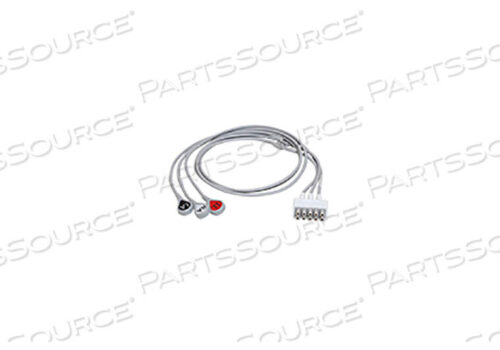 Заменяет GE Medical Systems Information Technology (GEMSIT) 2106385-001КОМПЛЕКТ ПРОВОДОВ, SNAP, 3 ОТВЕДЕНИЯ