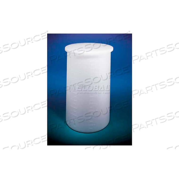 OEM#: 11200-0080PP ТЯЖЕЛЫЙ, 80 ГАЛЛОНОВ, ЦИЛИНДРИЧЕСКИЙ РЕЗЕРВУАР С КРЫШКОЙ, ДИАМЕТР 24 X ВЫСОТА 48, СТЕНКОЙ 1/4, БЕЛЫЙ от Saint-Gobain Performance Plastics