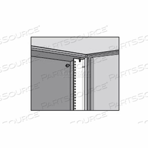 УГОЛКИ СТОЙКИ, 12U, КОЛ-ВО 2, ПОДХОДИТ ДЛЯ A=24.00, СТАЛЬ/ЦИНК